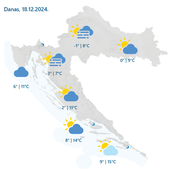 Objavili prognozu: Stiže snijeg!