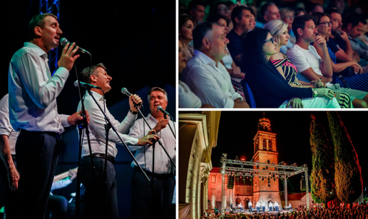 FOTO Tomislav Bralić i klapa Intrade održali koncert 'Da mi je sad' u čast Oliveru Dragojeviću