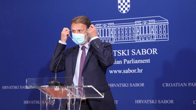 Zagreb: Gordan Jandroković dao izjavu nakon sjednice Predsjedništva Sabora