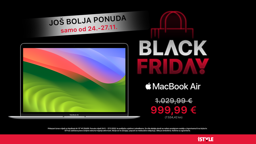 iSTYLE donosi super Black Friday popuste na popularne Apple uređaje