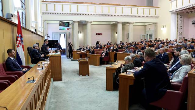 Sabor sutra glasa o rebalansu proračuna, Zakonu o Vladi i imenovanju Ćorića u HNB...