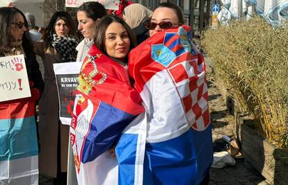 Sara iz Zagreba je dala podršku studentima iz Srbije: 'Mi smo uz njih, a ne protiv njih...'