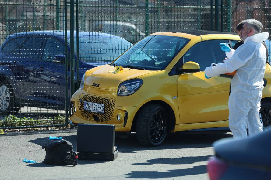 Zagreb: Policijski očevid u Dubravi gdje je jutros došlo do pucnjave