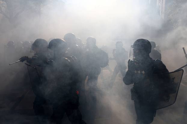 Nationwide strike and anti-government protests called by French unions in France