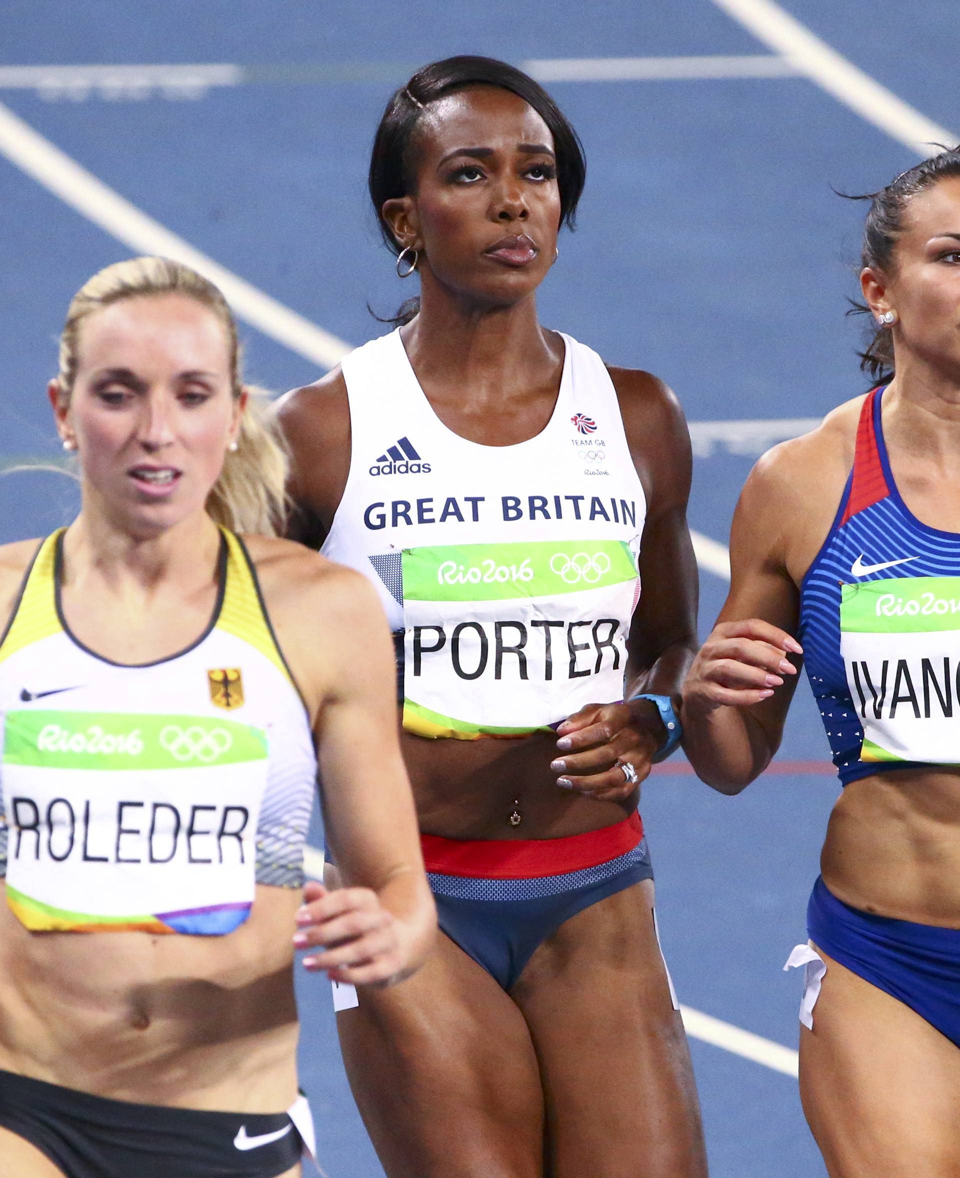 Athletics - Women's 100m Hurdles Semifinal