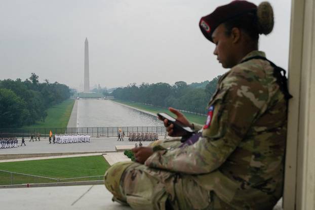 Military parade to commemorate the U.S. Army's 250th Birthday in Washington