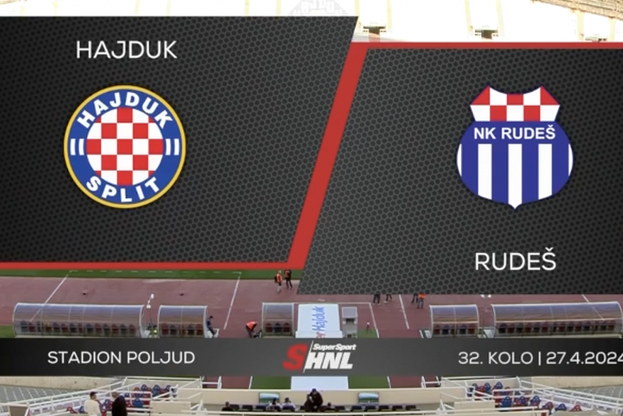HNK Hajduk Split vs NK Rudeš 5:1