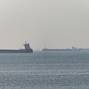 Vessels in the Strait of Hormuz near Bandar Abbas, Iran