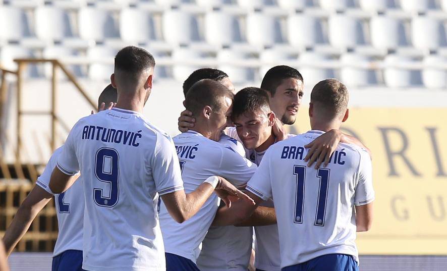 Split: Uzvratna utakmica 2. kola Lige prvaka mladih između Hajduka i Apolonije