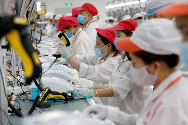 FILE PHOTO: Vingroup produce ventilators amid the spread of the coronavirus (COVID-19) outside Hanoi