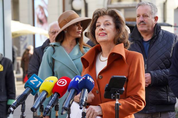 Zagreb: Branka Lozo održala konferenciju za medije