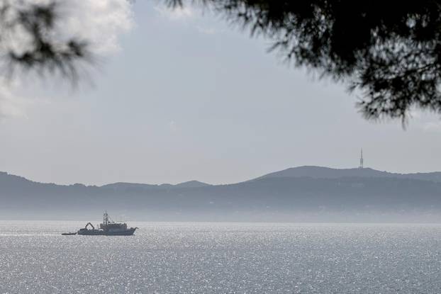 Zadar: Magla na moru