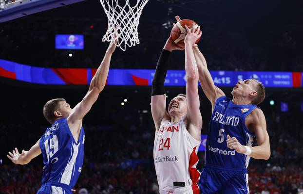 FIBA World Cup 2023 - First Round - Group E - Japan v Finland