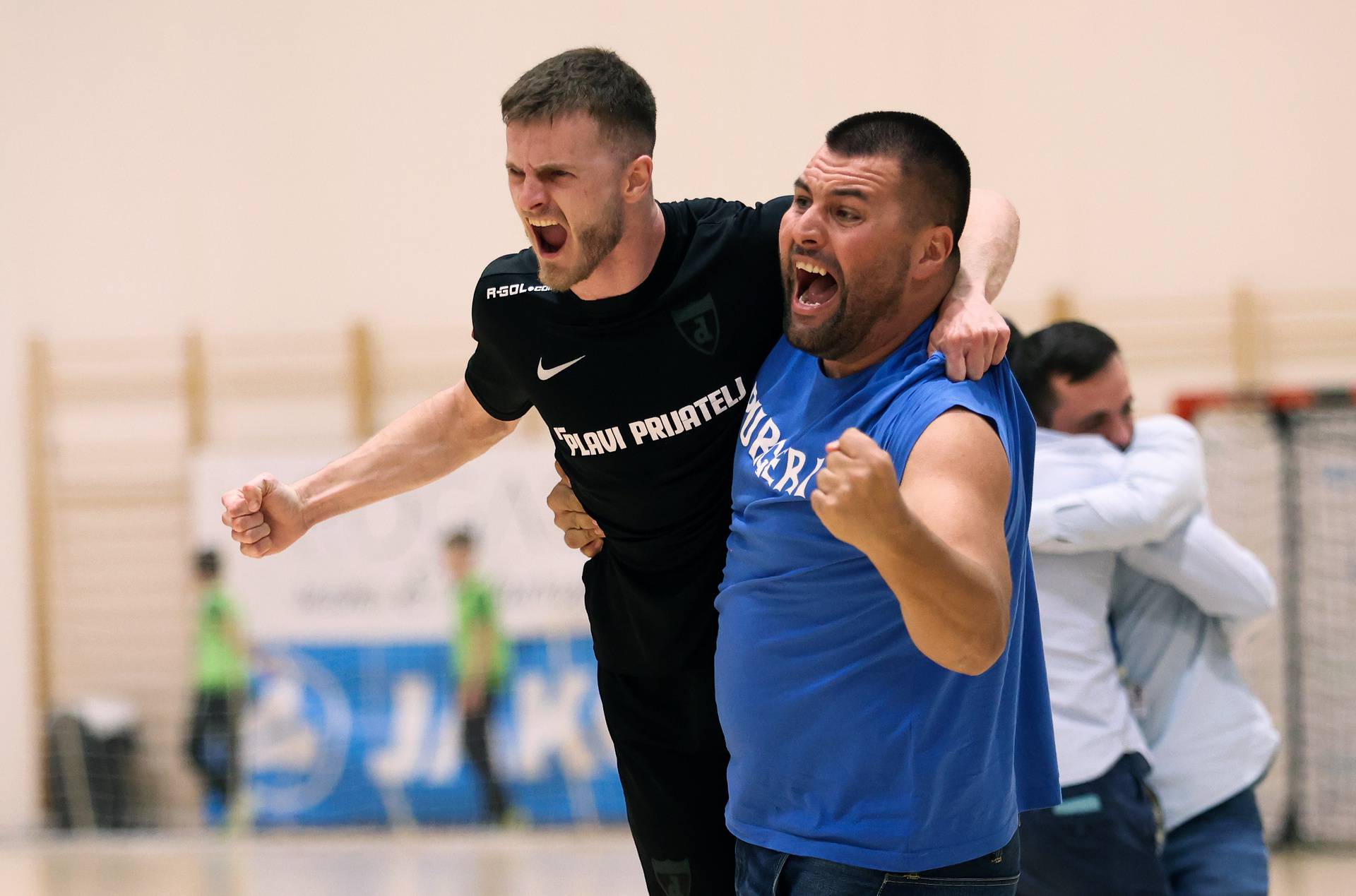 Omiš: 4. utakmica finala HMNL između Futsal Dinama i Olmissuma