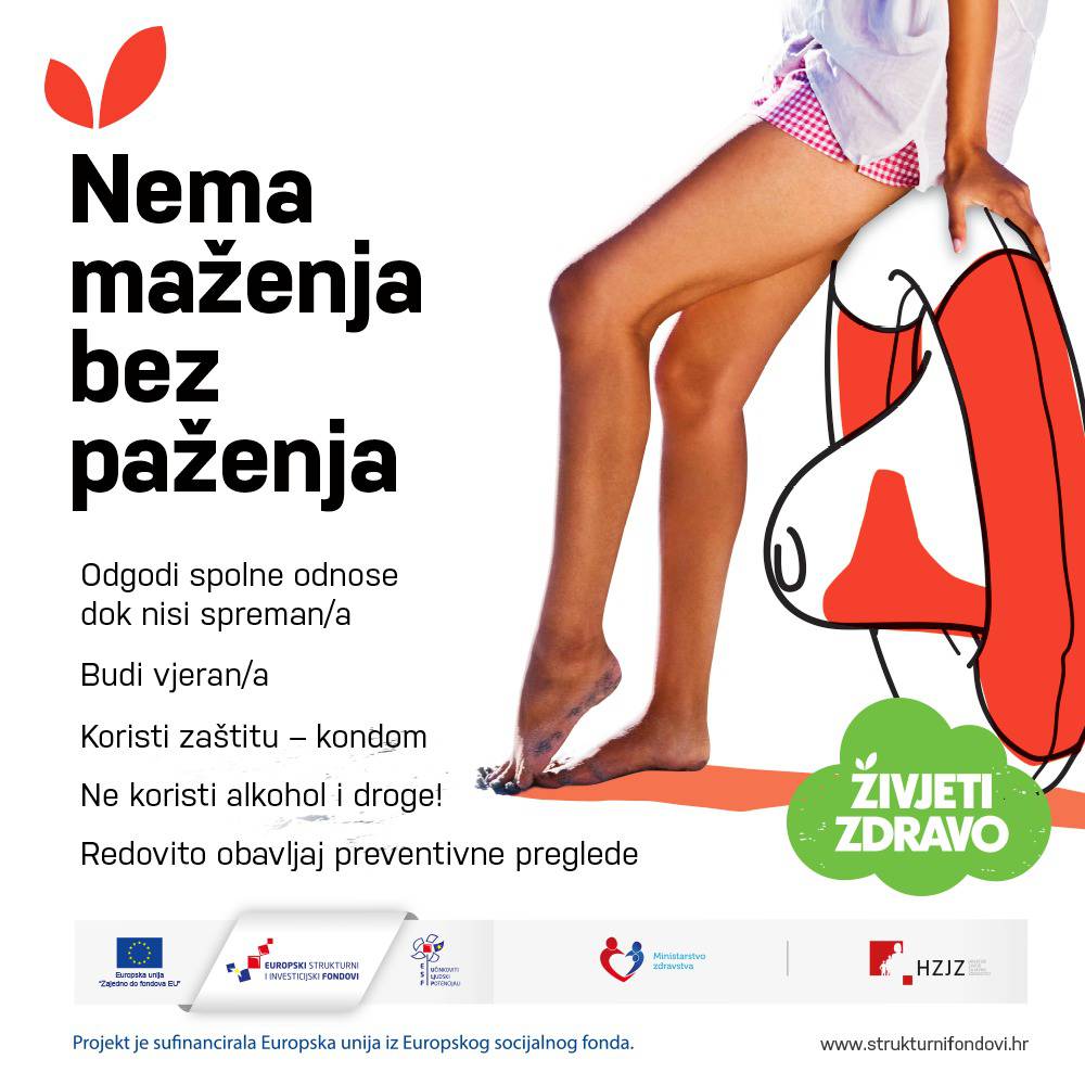 Počela ljetna kampanja Spolno zdravlje „Nema maženja bez paženja“