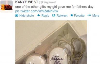 Kanye je pokazao što je dobio od Kim za svoj prvi Dan očeva