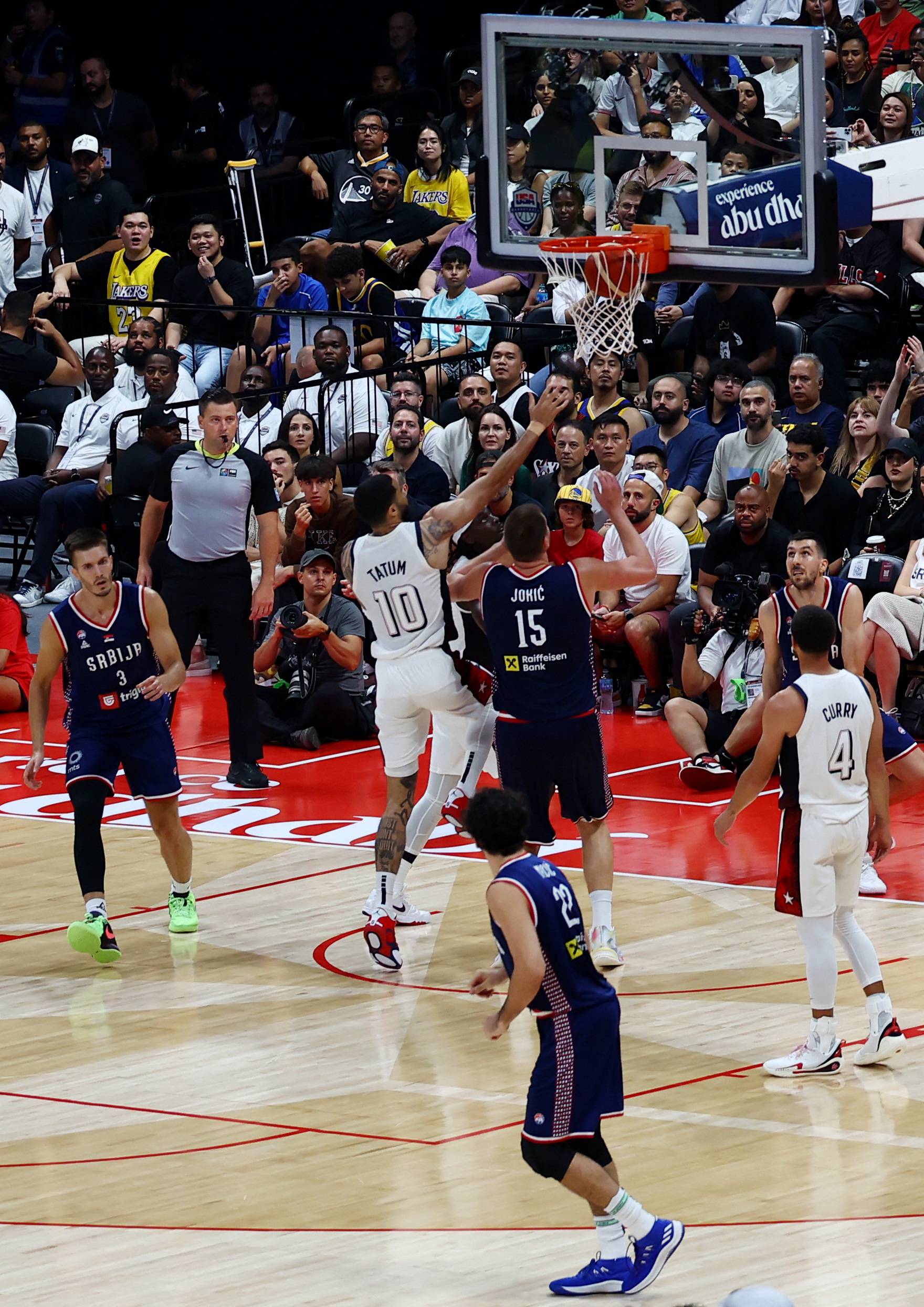 USA Basketball Showcase - United States v Serbia