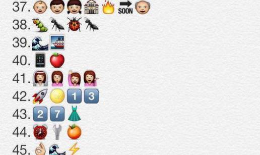 Riječi nisu potrebne: Par je 30 dana komunicirao emojijima