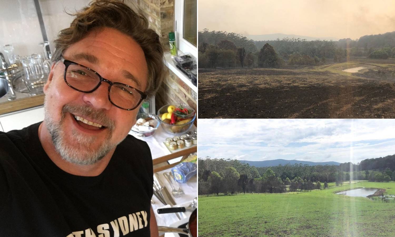 Russell Crowe pokazao imanje u Australiji: Kiša donijela život
