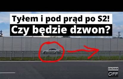 Kad poludiš, autocestom voziš u krivom smjeru i to u - rikverc