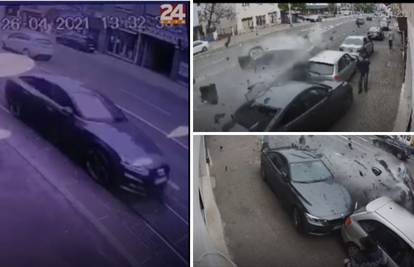 VIDEO Pogledajte jureći Audi prije sudara u Dubravi: Letio je kao metak po tračnicama