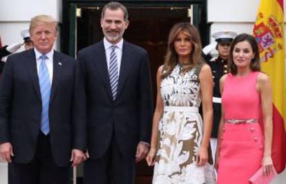 Kraljica Letizia zasjenila je 'bezvoljnu' Melaniju Trump
