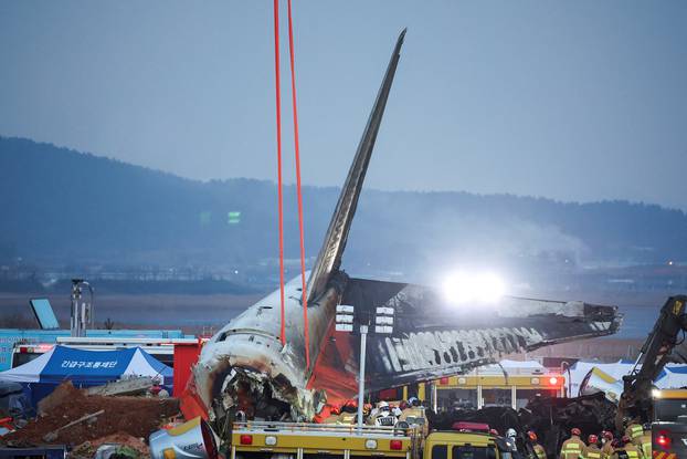 Aircraft crash in South Korea