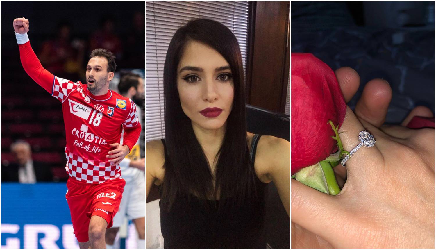 Igor Karačić zaprosio djevojku Dušicu: Iznenadio je ružama...