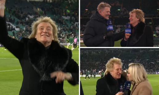 Rod Stewart pijan u emisiji Lige prvaka: 'Maknite me s TV-a...'