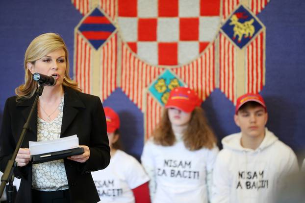 Zagreb: Dan otvorenih vrata u Uredu predsjednice RH: "Za ljepÅ¡u naÅ¡u - Gospodarenje otpadom"