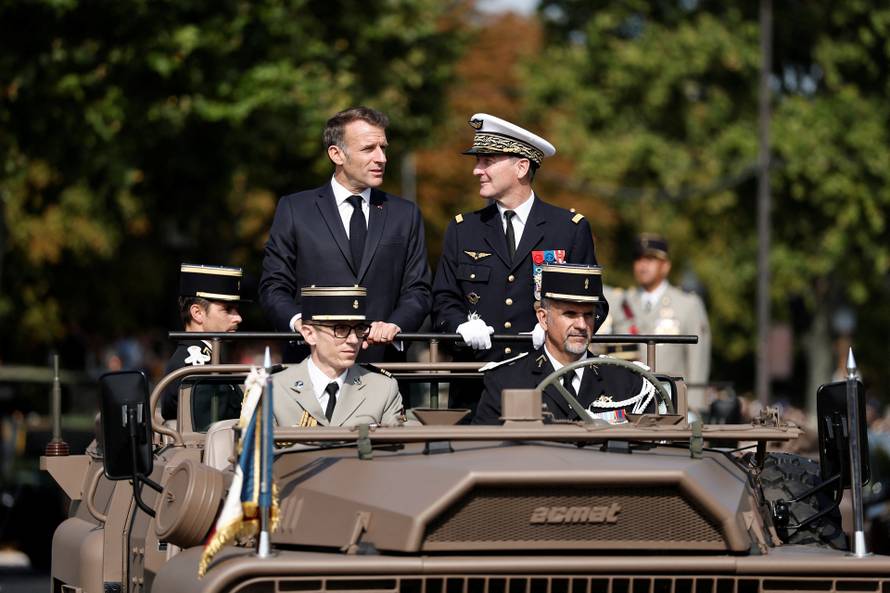 Annual Bastille Day celebrations in Paris