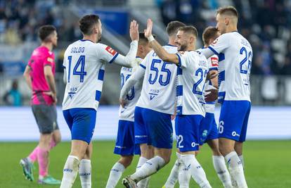 Osijek - Lokomotiva 3-0: Domaći razbili 'lokose' i stigli na dva boda od trećeg Dinama!