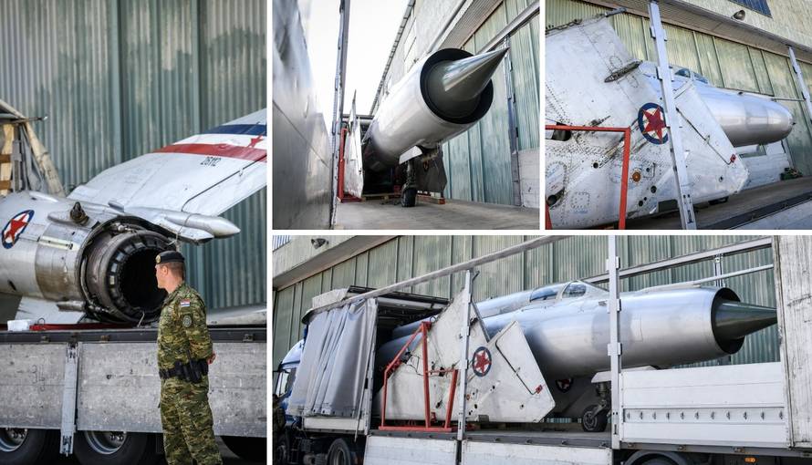 Vratio se Perešinov MiG 21: Pogledajte fotografije s Plesa