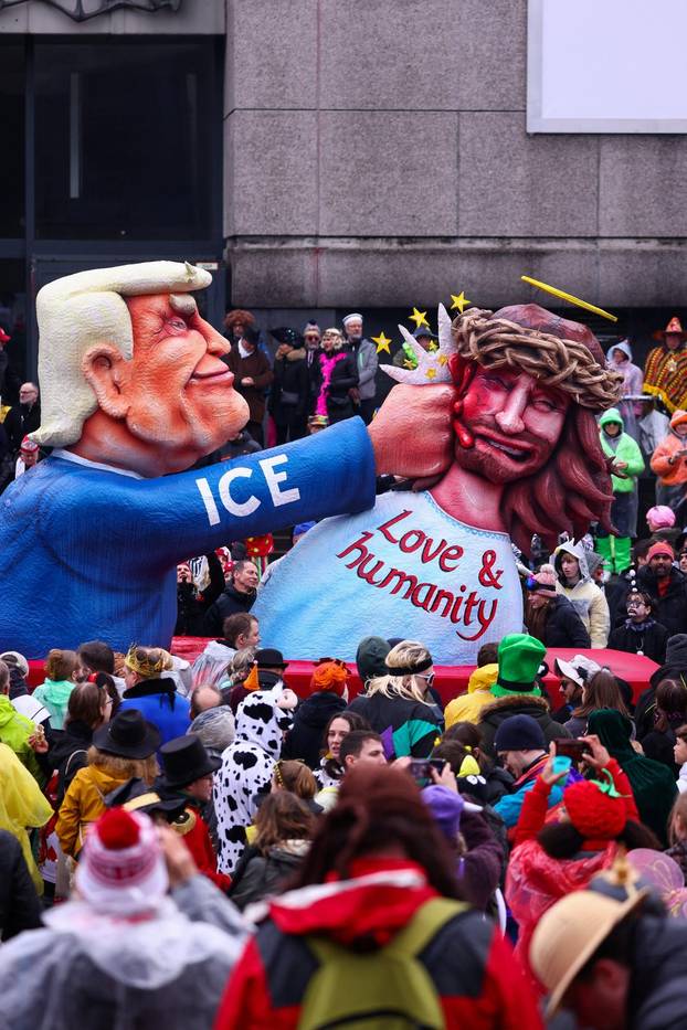 Rose Monday parade in Dusseldorf