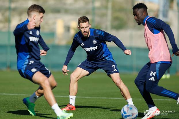 FOTO Hajdukovce u Španjolskoj dočekali idealni uvjeti. Gattuso s kapom 'dirigirao' igračima