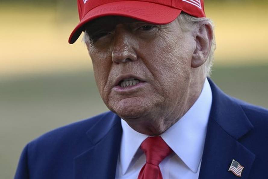 U.S. President Donald Trump departs for Mar-a-Lago