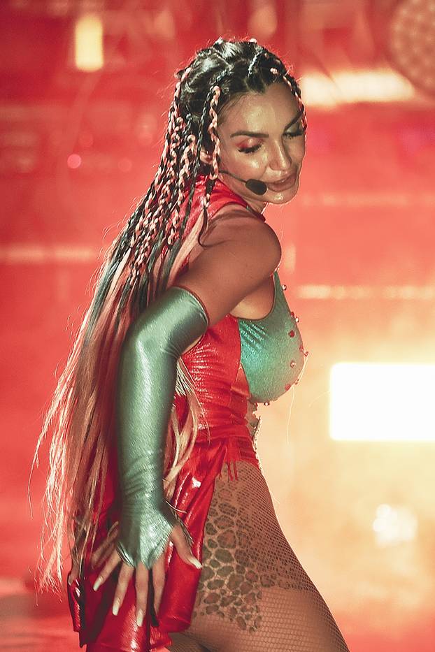 Elettra Lamborghini live in Mazara del Vallo