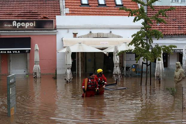 Floods in Alges, Oeiras
