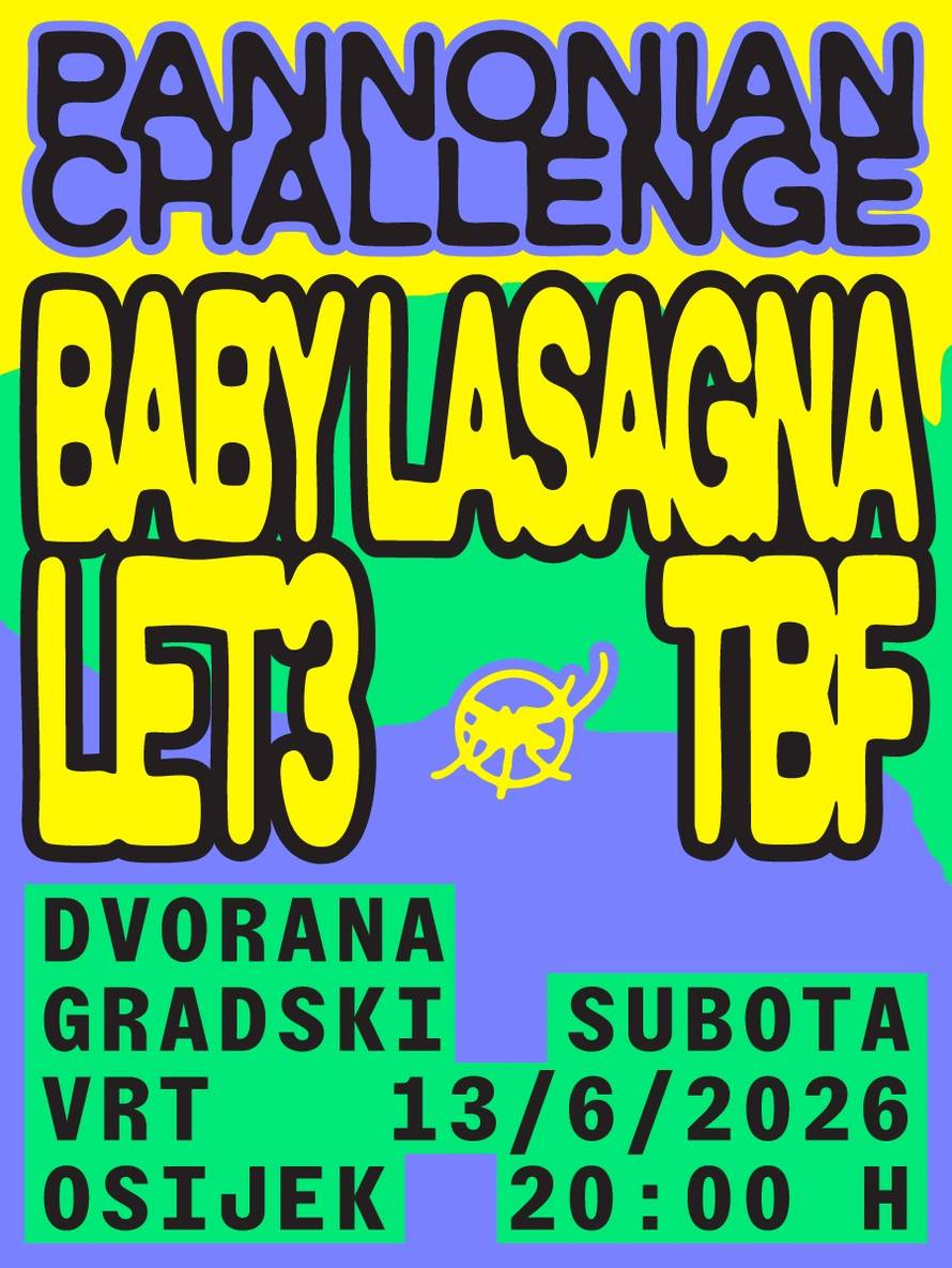 Pannonian potvrdio datume za 2026., nastupa Baby Lasagna