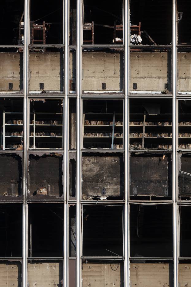 Zagreb: Radnici u Vjesnikovom neboderu