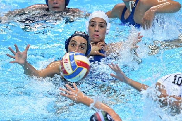 Europsko prvenstvo u vaterpolu za žene, polufinale, Grčka - Italija