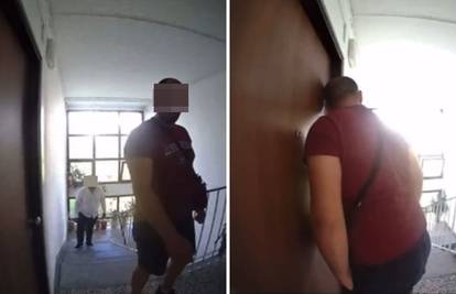 Jezivi video iz Zagreba: Tipovi se muvali po zgradama. Slušali ima li koga u stanovima?!