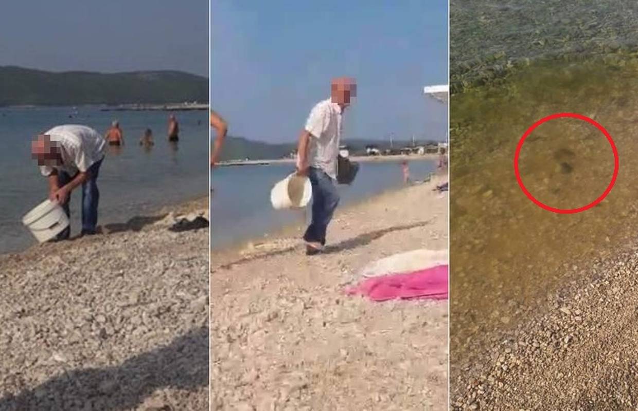 Istovario fekalije u plićak pa se derao na kupače: Sramite se vi!