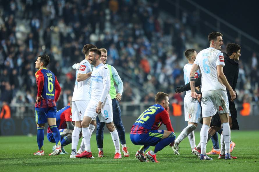 Susret Rijeke i Hajduka u četvrtfinalu Hrvatskog nogometnog kupa