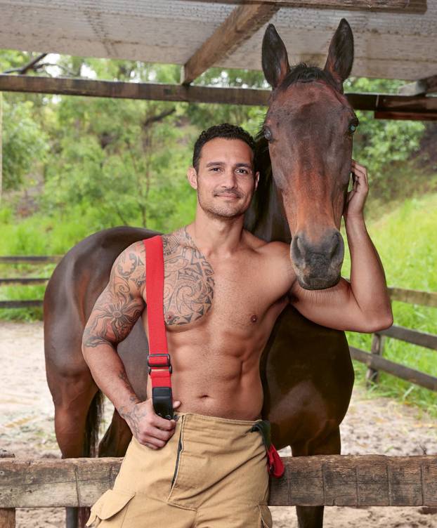 Hunky Firefighters Pose For Charity Calendar With Their Furry Friends