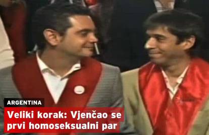 Argentina: Vjenčali se HIV pozitivni homoseksualci