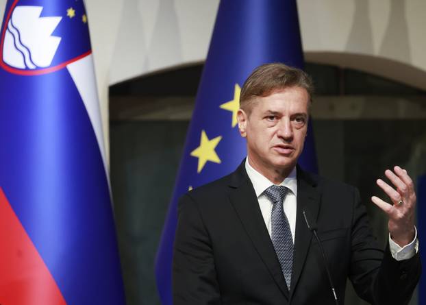 Ljubljana: Konferencija za novinare Emmanuela Macrona i Roberta Goloba