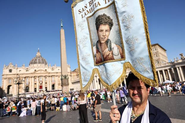 Canonisation of Carlo Acutis and Pier Giorgio Frassati, at the Vatican