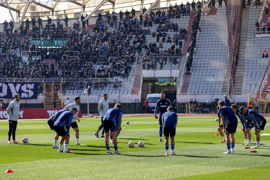 Split: Sve je spremno za početak utakmice između Hajduka i Dinama