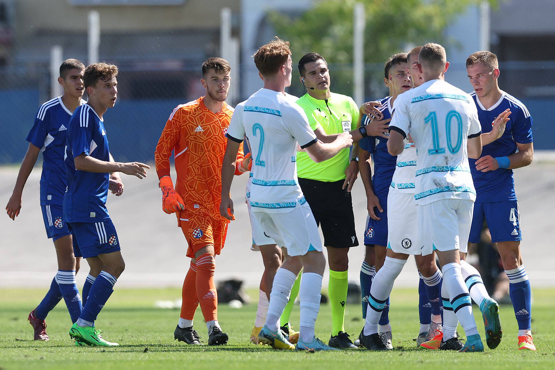 Zagreb: UEFA Liga prvaka mladih, 1. kolo, GNK Dinamo - FC Chelsea